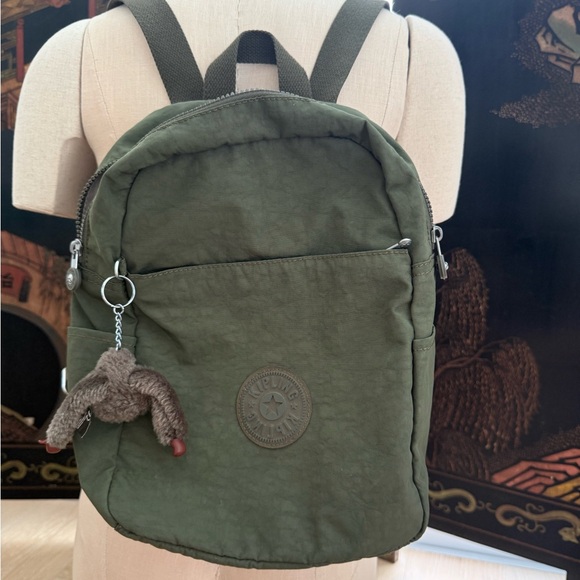 Kipling Forest Green Men's Backpack - Picture 1 of 8
